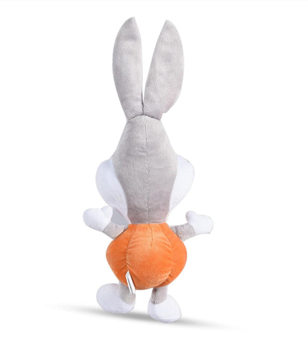 for Pets Bugs Bunny Halloween Big Head Pumpkin Plush Dog Toy | Stuffed Animal Toy for Dogs, Medium Dog Toy Bugs Bunny Squeaky Dog Toy Dog Chew Toy, 9 Inch, (FF16973)