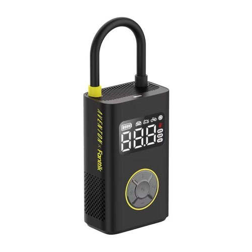Load image into Gallery viewer, Portable Tire Inflator: Smart ON/OFF Hose Design
