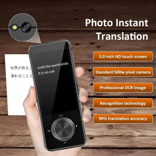 Load image into Gallery viewer, M9 Language Translator Device 107 National Languages Intelligent Translator Real-Time Voice, Recording, Text Translation Device
