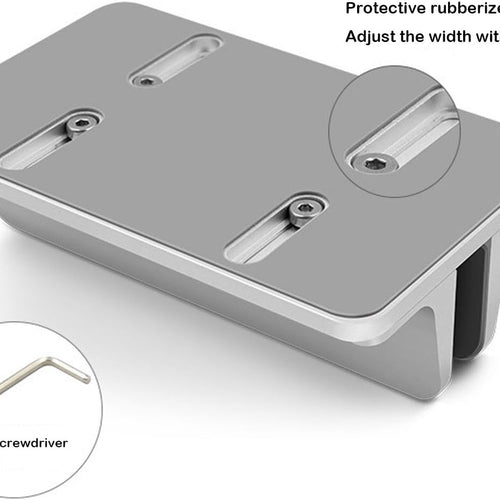 Load image into Gallery viewer, Vertical Laptop Stand, Laptops Cradle Holder, Laptop Standing Desk Dock with Adjustable Size, Laptop Computer Accessories Holder for Macbook Pro/Air Dell Hp Surface Ipad-Silver
