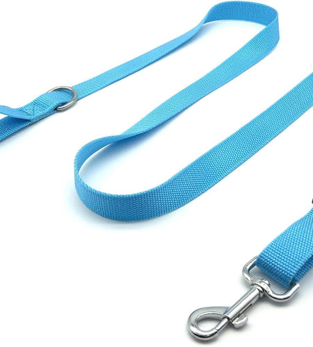 Adjustable Nylon Dog Leash, 6 Foot Long Dog Leashes for Medium Large Dogs
