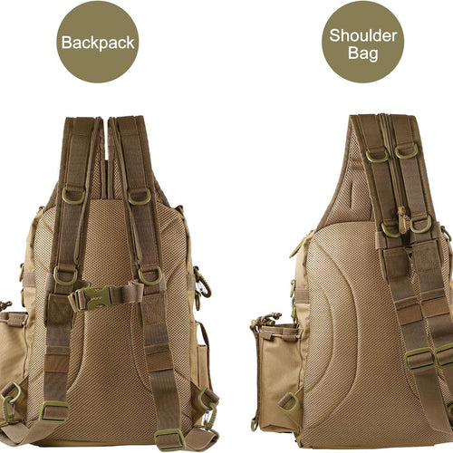 Load image into Gallery viewer, Outdoor Tackle Bag - Large Water-Resistant Fishing Backpack
