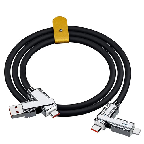 Load image into Gallery viewer, 4 in 1 120W USB Type C to Type C IOS Cable 3 in 1 PD 100W Fast Charging Data Cable for Iphone 11 12 13 14 15 Pro Max Samsung S24
