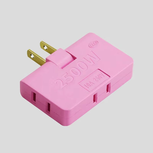 Load image into Gallery viewer, 3-Port Rotatable US Plug Adapter – Compact Power, Anywhere You Go
