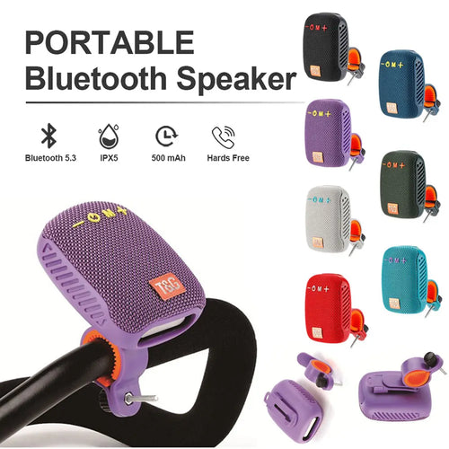 Load image into Gallery viewer, TG392 Outdoor Bicycle Bluetooth Speaker Portable Wireless Sound Box Rechargeable Handlebar Speaker Waterproof Bluetooth Speaker
