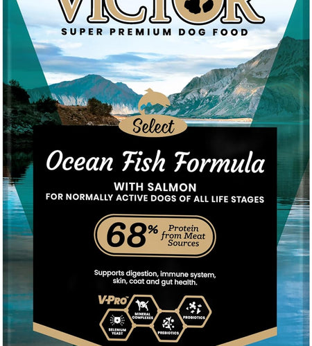 Super Premium Dog Food – Select - Ocean Fish Formula –Gluten Free Dry Dog Food for Normally Active Dogs and All Life Stages