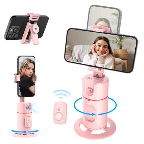 Load image into Gallery viewer, P02 Gimbal 360 Rotation AI Automatic Tracking Shooting Stabilizer Detachable Phone Clip Mini Selfie Stick Phoneholder
