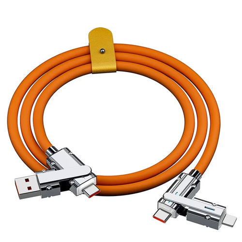 Load image into Gallery viewer, 4 in 1 120W USB Type C to Type C IOS Cable 3 in 1 PD 100W Fast Charging Data Cable for Iphone 11 12 13 14 15 Pro Max Samsung S24
