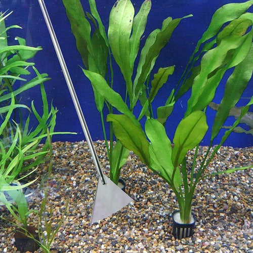 Load image into Gallery viewer, Aquarium Aquascaping Tool, Long Tweezers Scissors Spatula, 4 in 1 Stainless Steel Aquatic Plants Set for Fish Starter Kits, Aquariums Tank and Terrarium
